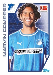 Sticker Marvin Compper - German Football Bundesliga 2012-2013 - Topps