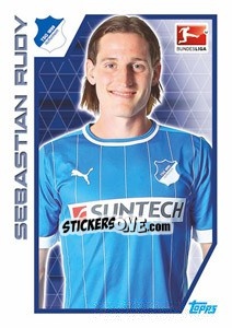 Figurina Sebastian Rudy - German Football Bundesliga 2012-2013 - Topps