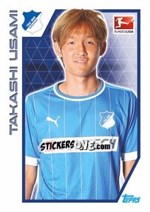 Sticker Takashi Usami - German Football Bundesliga 2012-2013 n. 166 - Topps