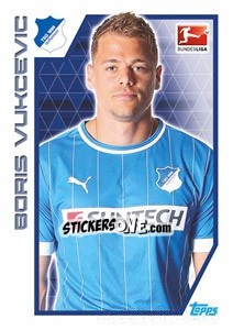 Sticker Boris Vukcevic - German Football Bundesliga 2012-2013 - Topps