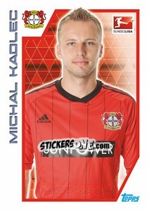 Sticker Michal Kadlec - German Football Bundesliga 2012-2013 - Topps
