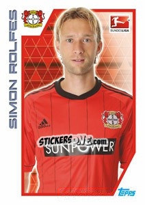 Sticker Simon Rolfes - German Football Bundesliga 2012-2013 - Topps