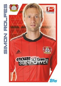 Figurina Simon Rolfes - German Football Bundesliga 2012-2013 - Topps