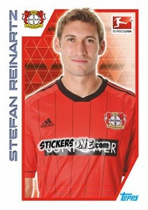 Sticker Stefan Reinartz - German Football Bundesliga 2012-2013 n. 185 - Topps