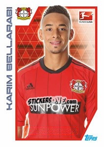 Sticker Karim Bellarabi - German Football Bundesliga 2012-2013 - Topps