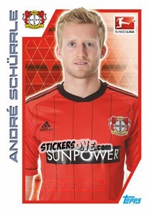 Sticker André Schürrle - German Football Bundesliga 2012-2013 - Topps