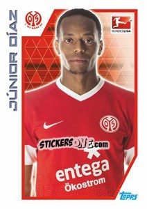 Sticker Júnior Díaz - German Football Bundesliga 2012-2013 n. 196 - Topps
