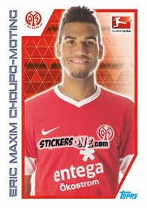 Sticker Eric Maxim Choupo-Moting - German Football Bundesliga 2012-2013 - Topps