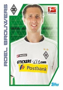 Sticker Roel Brouwers - German Football Bundesliga 2012-2013 - Topps