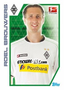 Figurina Roel Brouwers - German Football Bundesliga 2012-2013 - Topps