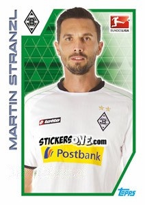 Sticker Martin Stranzl - German Football Bundesliga 2012-2013 - Topps