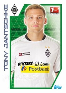 Sticker Tony Jantschke - German Football Bundesliga 2012-2013 - Topps