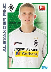 Cromo Alexander Ring - German Football Bundesliga 2012-2013 - Topps