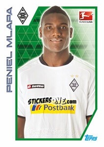 Cromo Peniel Mlapa - German Football Bundesliga 2012-2013 - Topps