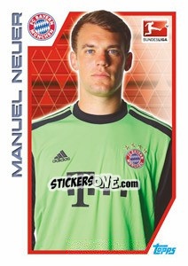 Figurina Manuel Neuer - German Football Bundesliga 2012-2013 - Topps