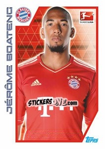 Sticker Jérôme Boateng - German Football Bundesliga 2012-2013 - Topps