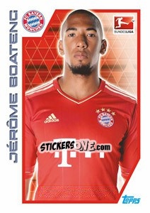 Sticker Jérôme Boateng - German Football Bundesliga 2012-2013 n. 230 - Topps