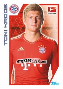 Cromo Toni Kroos - German Football Bundesliga 2012-2013 - Topps