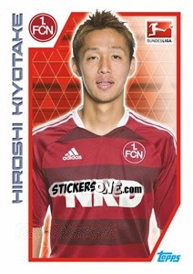Sticker Hiroshi Kiyotake - German Football Bundesliga 2012-2013 n. 250 - Topps