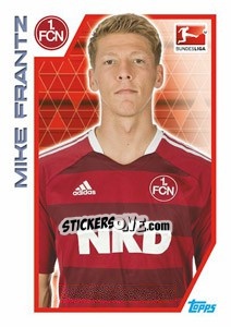 Sticker Mike Frantz - German Football Bundesliga 2012-2013 n. 251 - Topps