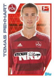 Sticker Tomáš Pekhart - German Football Bundesliga 2012-2013 - Topps