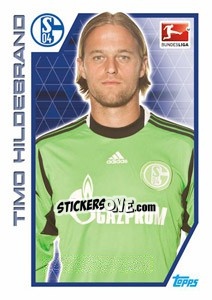 Figurina Timo Hildebrand - German Football Bundesliga 2012-2013 n. 260 - Topps
