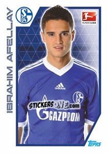 Sticker Ibrahim Afellay - German Football Bundesliga 2012-2013 n. 265 - Topps
