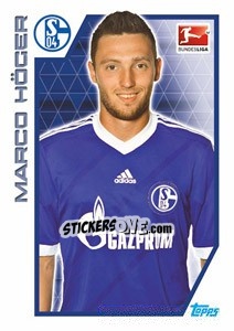 Sticker Marco Höger - German Football Bundesliga 2012-2013 - Topps