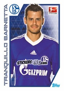 Figurina Tranquillo Barnetta - German Football Bundesliga 2012-2013 - Topps