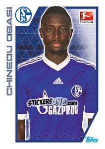 Sticker Chinedu Obasi - German Football Bundesliga 2012-2013 - Topps
