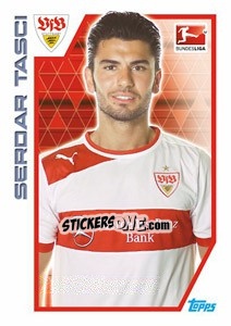 Sticker Serdar Tasci - German Football Bundesliga 2012-2013 n. 279 - Topps