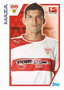 Sticker Maza - German Football Bundesliga 2012-2013 n. 280 - Topps