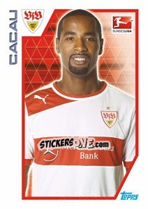 Sticker Cacau - German Football Bundesliga 2012-2013 n. 288 - Topps