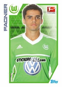 Sticker Fagner - German Football Bundesliga 2012-2013 n. 295 - Topps