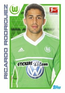 Sticker Ricardo Rodríguez - German Football Bundesliga 2012-2013 n. 298 - Topps
