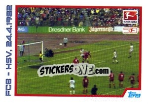 Sticker Die wichtigsten Tore aller Zeiten - German Football Bundesliga 2012-2013 - Topps