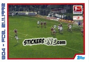 Sticker Die schönsten Tore aller Zeiten - German Football Bundesliga 2012-2013 - Topps