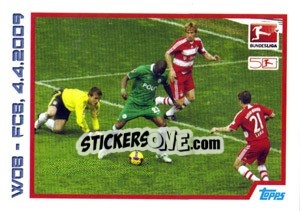 Sticker Die schönsten Tore aller Zeiten - German Football Bundesliga 2012-2013 - Topps