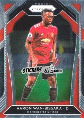 Sticker Aaron Wan-Bissaka - English Premier League 2020-2021. Prizm
 n. 4 - Panini