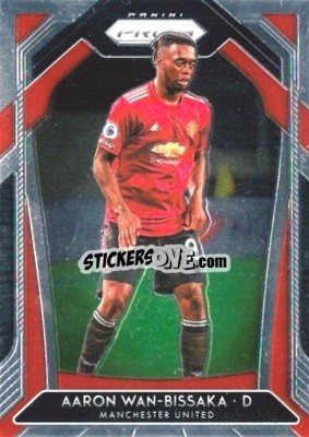 Sticker Aaron Wan-Bissaka - English Premier League 2020-2021. Prizm
 - Panini