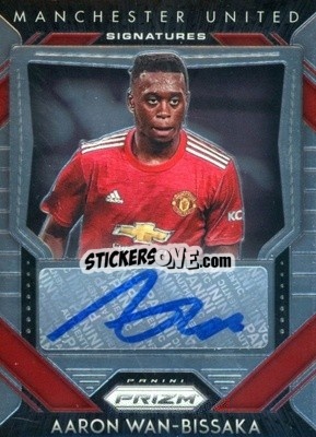 Sticker Aaron Wan-Bissaka - English Premier League 2020-2021. Prizm
 n. S-AWB - Panini