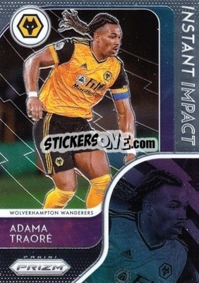 Figurina Adama Traore - English Premier League 2020-2021. Prizm
 - Panini