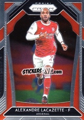 Sticker Alexandre Lacazette - English Premier League 2020-2021. Prizm
 n. 45 - Panini
