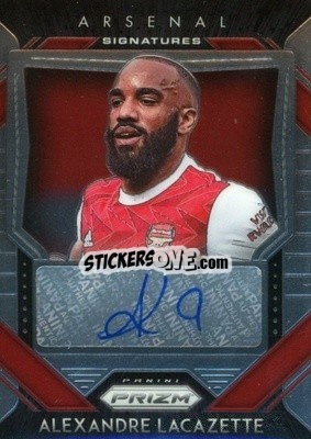 Sticker Alexandre Lacazette - English Premier League 2020-2021. Prizm
 - Panini