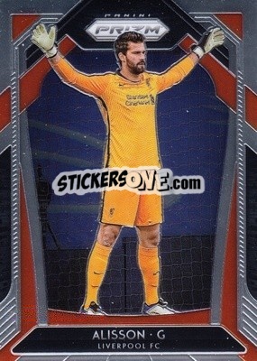 Sticker Alisson - English Premier League 2020-2021. Prizm
 - Panini