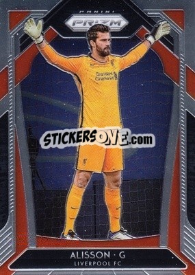 Cromo Alisson - English Premier League 2020-2021. Prizm
 - Panini