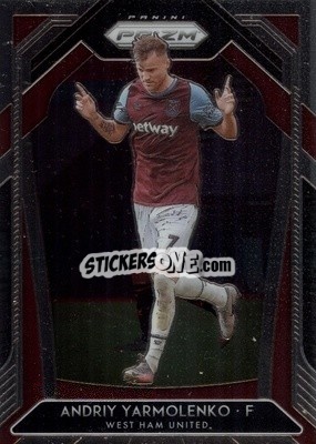 Sticker Andriy Yarmolenko - English Premier League 2020-2021. Prizm
 n. 195 - Panini