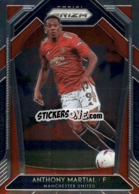 Sticker Anthony Martial - English Premier League 2020-2021. Prizm
 n. 13 - Panini