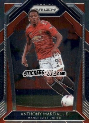 Sticker Anthony Martial - English Premier League 2020-2021. Prizm
 - Panini