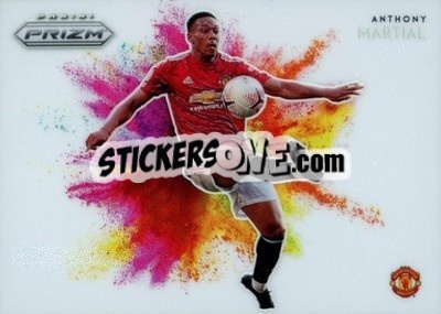 Sticker Anthony Martial - English Premier League 2020-2021. Prizm
 n. 20cb - Panini
